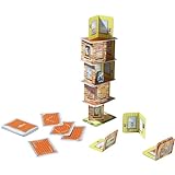 HABA 4789 Rhino Hero- A 3D Stacking Games for Ages 5+ English Version (Made in Germany)