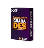 Glop Charades - Games For Adults - Family Board Games for Adults and Kids Ages 8 and Up - Party Games for 2 to 6 Teams - Card Games - Family Games - Board Game- Board Games for Adults