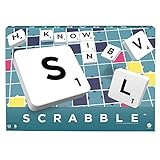 Mattel Games Scrabble original, juegos de mesa para adultos y niños a partir de 10 años (Mattel Y9594)