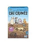 ThinkFun - Cat Crimes, Juego de Lógica, 1+ Jugadores, Edad Recomendada 8+, multicolor - Dimensiones 16 x 24 x 4, a partir de 3 años.