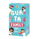 GUATAFAMILY - Juego de Mesa en Familia - Cartas para niños y Padres - Risas e Imaginación - Edición Español - Idea Regalo Divertido
