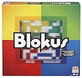 Mattel Games Juego de Mesa Blokus - Fácil de Aprender - 21 Piezas de Color por Jugador - Entretenido - Estrategia y Desafíos - Para Toda la Familia - BJV44
