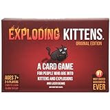 Original Edition by Exploding Kittens - Card Games for Adults Teens & Kids - Fun Family Games - A Russian Roulette Card Game
