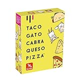 Ludilo - Taco Gato Cabra Queso Pizza | Juegos De Mesa, De Cartas | Regalo Niño 8 Años O Más