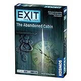 Thames & Kosmos - Exit: The Abandoned Cabin - Level: 2.5/5 - Unique Escape Room Game - 1-4 Players - Puzzle Solving Strategy Board Games for Adults & Kids, Ages 12+ - 692681