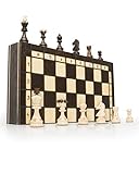 ChessEbook Pearl 34 - Ajedrez de Madera, Tablero de 34 x 34 cm