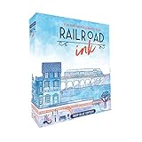 Railroad Ink: Deep Blue Edition Board Game [Importación inglesa]