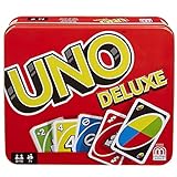 Mattel Games UNO Deluxe, juego de cartas (Mattel K0888)