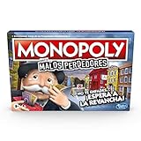 Monopoly Juego De Mesa Malos Perdedores, A Partir De 8 Años, El Juego En El Que Conviene Perder (Hasbro E9972190)