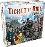 Days of Wonder , Ticket to Ride Europe Board Game , Ages 8+ , For 2 to 5 players , Average Playtime 30-60 Minutes
