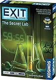Thames & Kosmos - EXIT: The Secret Lab - Level: 3/5 - Unique Escape Room Game - 1-4 Players - Puzzle Solving Strategy Board Games for Adults & Kids, Ages 12+ - 692742