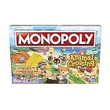 Hasbro Gaming Juego de Mesa Monopoly: Animal Crossing New Horizons - a Partir de 8 años - Divertido Juego para 2 a 4 Jugadores
