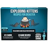 Recipes for Disaster Deluxe Game Set by Exploding Kittens - for Adults Teens & Kids - Fun Family Games - A Russian Roulette Card Game