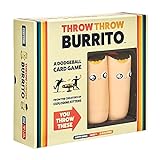 Throw Throw Burrito by Exploding Kittens - Card Games for Adults Teens & Kids - Fun Family Games - A Dodgeball Card Game