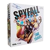 Cryptozoic - Spyfall Time Travel - El Juego de Fiesta Encuentra al espía en el Pasado y el Futuro - A Partir de 13 años - para 2 a 8 Jugadores - Inglés