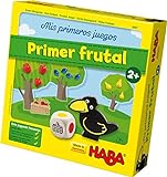HABA 4997 - Mis Primeros Juegos: Primer Frutal, Juego Infantil de Mesa cooperativo. Más 2 años