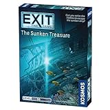 Thames & Kosmos - Exit: The Sunken Treasure - Level: 2/5 - Unique Escape Room Game - 1-4 Players - Puzzle Solving Strategy Board Games for Adults & Kids, Ages 12+ - 694050