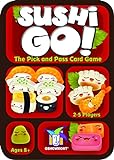 Asmodée Gamewright, Sushi Go Game, Card Game, Ages 8+, 2-5 Players, 15 Minutes Playing Time