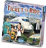 Days of Wonder , Ticket to Ride Japan Board Game EXPANSION , Ages 8+ , For 2 to 5 players , Average Playtime 30-60 Minutes