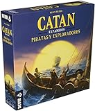CATAN Devir - Catan: Expansión Piratas y Navegantes, Juego de Mesa Familiar con Amigos, + 10 años (BGPIREX)