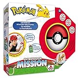 BORRAS - Pokémon Mission Juego de Mesa Interactivo, Conviertete en Entrenador Pokémon y Atrápalos a Todos. Juego de Entrenador, Aprende Datos Divertidos de tús Pokémones Favoritos. (19442)