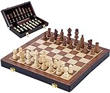 Engelhart - Hermoso Juego de ajedrez de Madera de Lujo (30 cm)