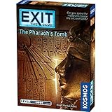 Thames & Kosmos - Exit: The Pharaoh's Tomb - Level: 4/5 - Unique Escape Room Game - 1-4 Players - Puzzle Solving Strategy Board Games for Adults & Kids, Ages 12+ - 692698