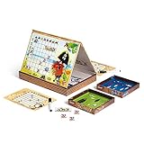 Janod - Pirates Battleship Game - Family Touch-and-Sink Game - For children from the Age of 5, J02835