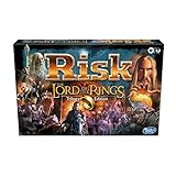 Hasbro Gaming- Risk Lord of The Rings Trilogy Edition, Juego de Mesa de Estrategia para Edades de 10 años en adelante, para 2-4 Jugadores, Multicolor (1), Exclusivo en Amazon