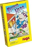 HABA 4789 Rhino Hero- A 3D Stacking Games for Ages 5+ English Version (Made in Germany)