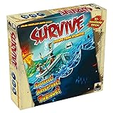 Stronghold Games , Survive: Escape from Atlantis! 30th Anniversary Edition, Board Game, Ages 8+, 2-4 Players, 45 Minutes Playing Time