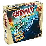 Stronghold Games , Survive: Escape from Atlantis! 30th Anniversary Edition, Board Game, Ages 8+, 2-4 Players, 45 Minutes Playing Time