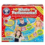 Orchard Toys What a Performance! Game, An Action and Performance Game, Family Game, Reveal Hidden Forfeits, Age 5 to Adult, Kids Toys Games