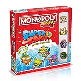 Winning Moves Superzing SuperThings Monopoly Junior SuperZings-Juego de mesa-Versión en español, color rojo (WM00480-SPA-6)