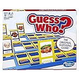 Hasbro C2124 Guess Who Classic - the original guessing game - 2 Players - Board Games & Kids Toys - Ages 6+, Yellow, Red, Blue