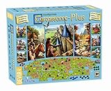 Devir BGCARPLUS3 - Carcasonne Plus, juego básico + 11 expansiones, edad recomandada 7 años y más