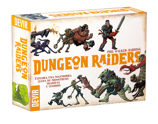 Dungeon Raiders, juego de mesa
