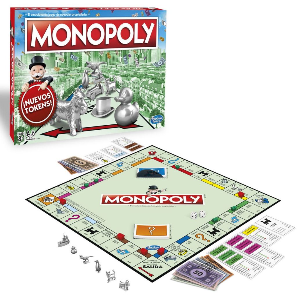 Juego de mesa clásico Monopoly