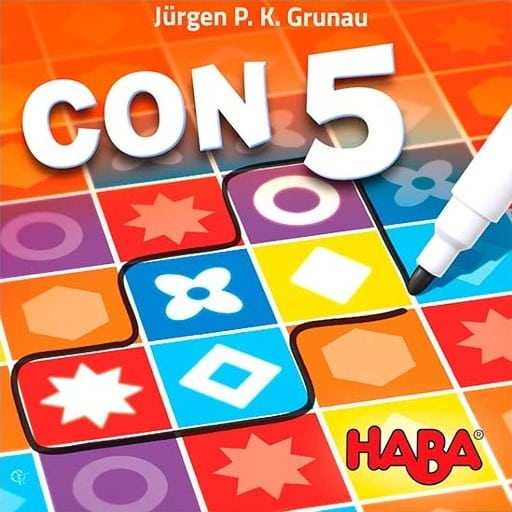 CON5, juego de mesa roll and write