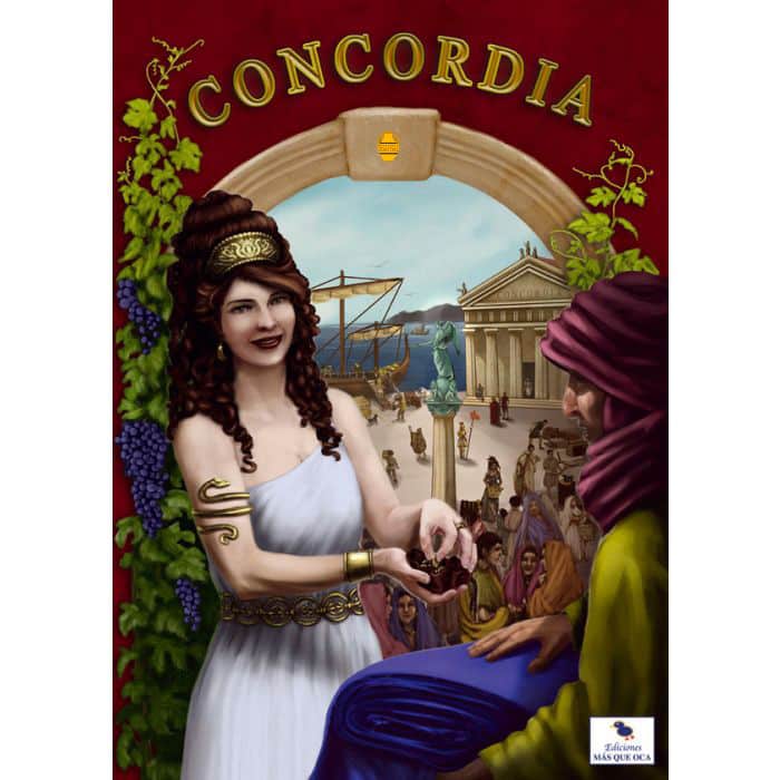 Concordia: Gallia y Corsia, juego de mesa