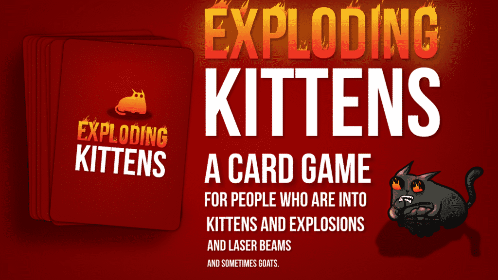 Juego de mesa Exploding Kittens